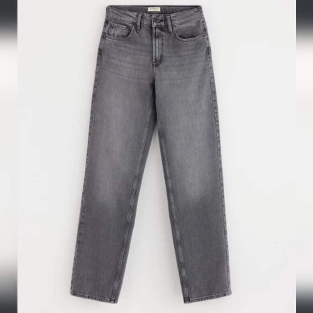 Lindex Straight EUC grey ladies jeans sz 8